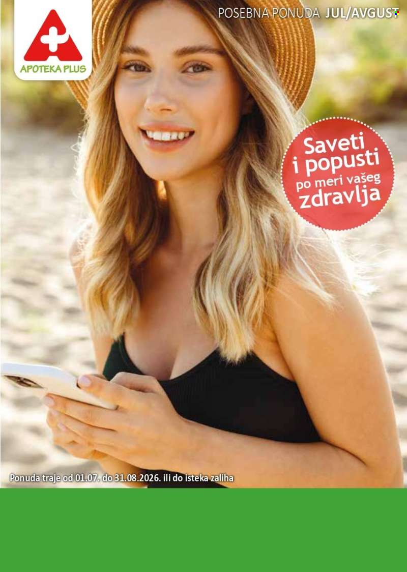 Apoteka Plus katalog - 01.07.2026 - 31.08.2026.