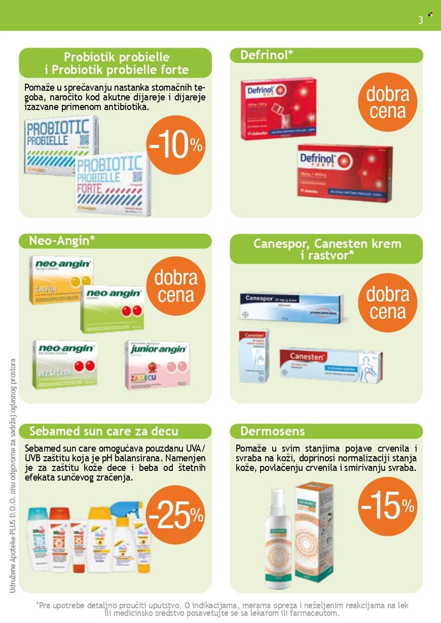 Apoteka Plus katalog - 01.07.2026 - 31.08.2026. Stranica 3