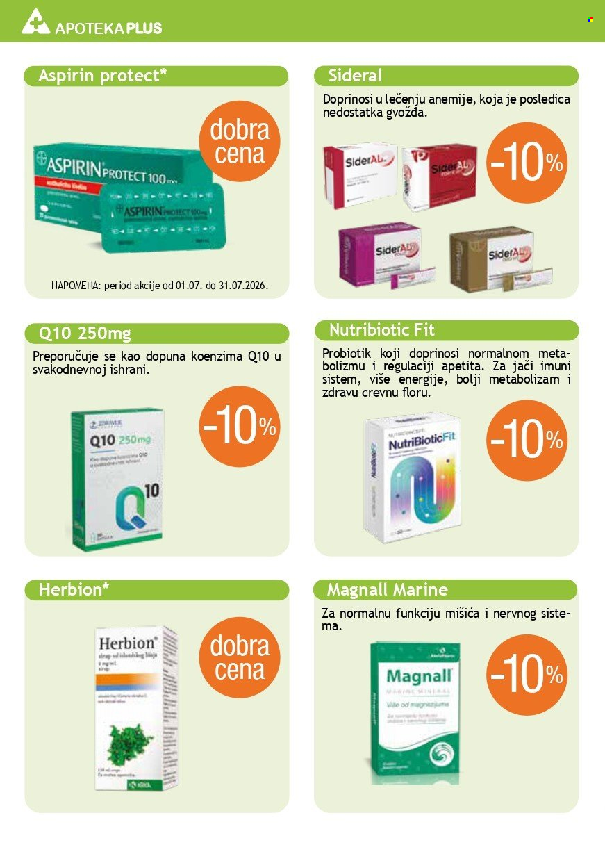 Apoteka Plus katalog - 01.07.2026 - 31.08.2026. Stranica 4