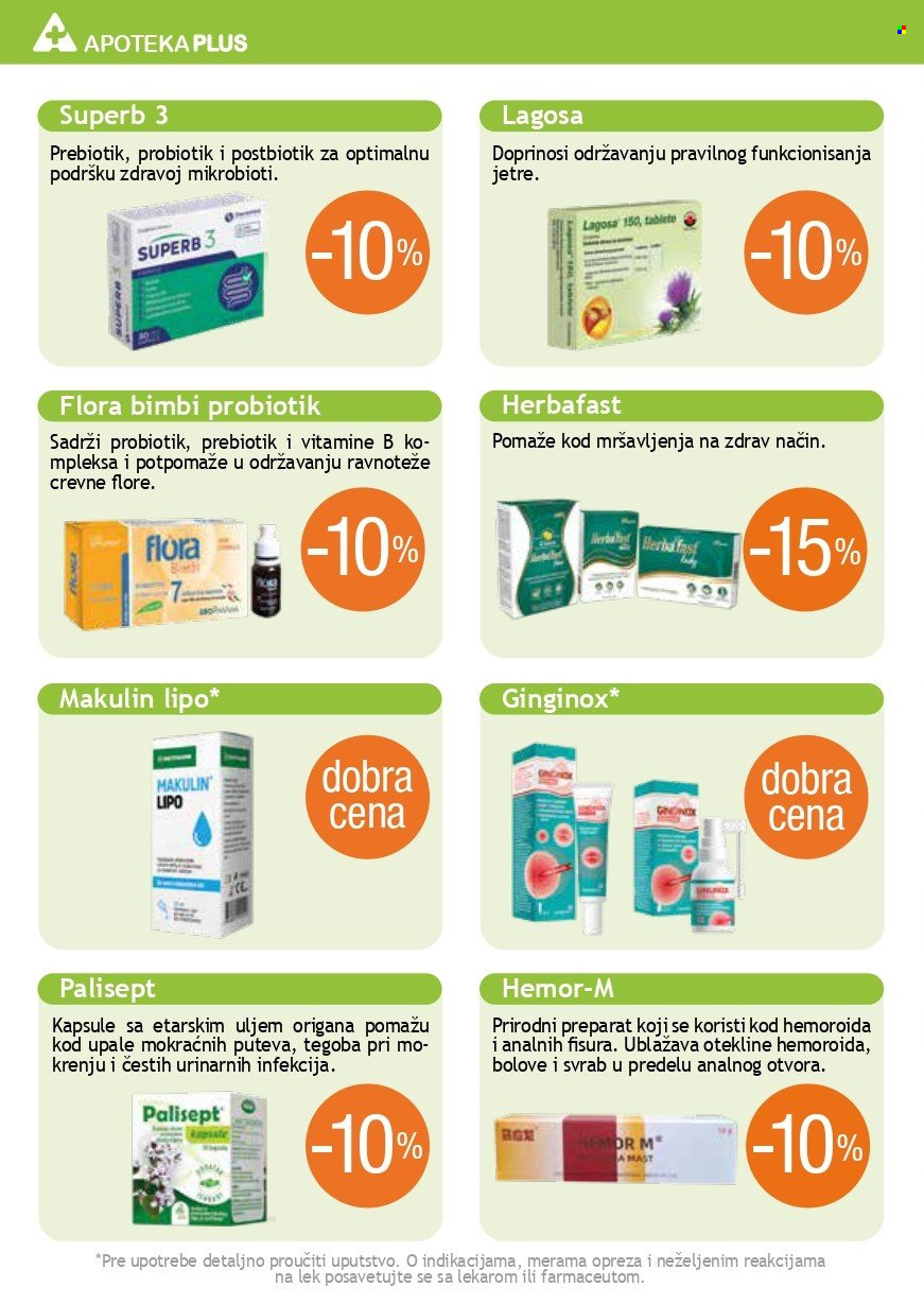 Apoteka Plus katalog - 01.07.2026 - 31.08.2026. Stranica 10