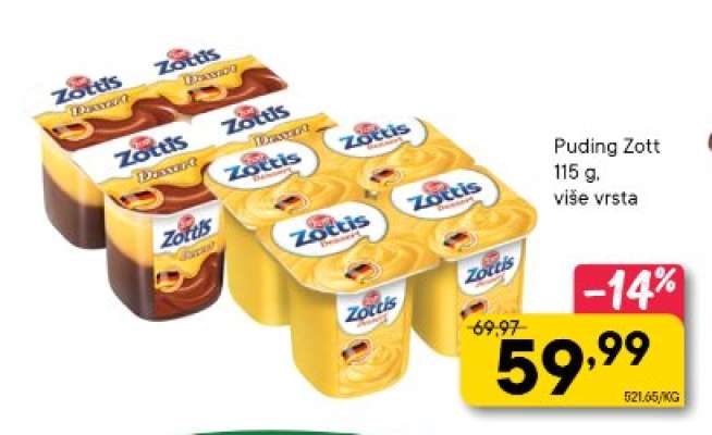 Puding Zott