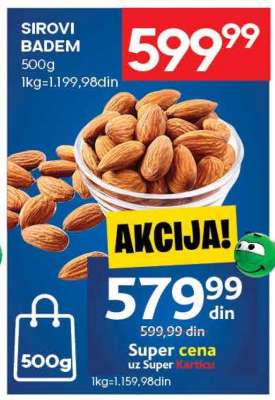 SIROVI BADEM