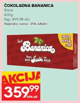 ČOKOLADNA BANANICA