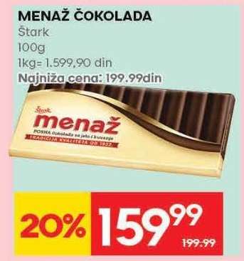 Menaž čokolada