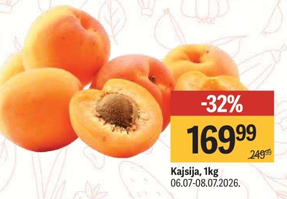 Kajsija 1kg
