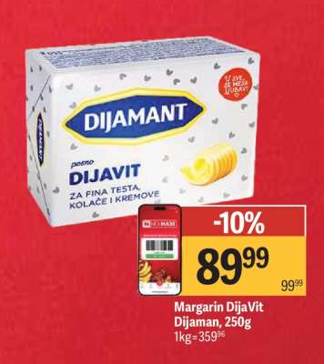 Margarin DijaVit Dijamant 250g