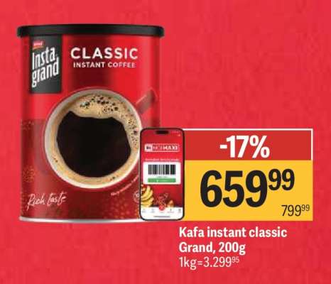 Kafa instant classic Grand 200g