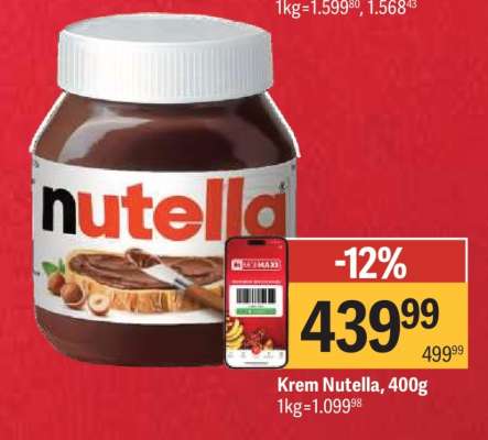 Krem Nutella 400g