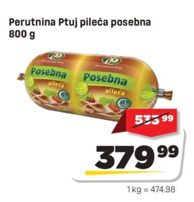 Perutnina Ptuj pileća posebna 800 g