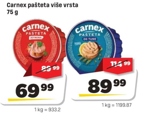 Carnex Pašteta jetrena