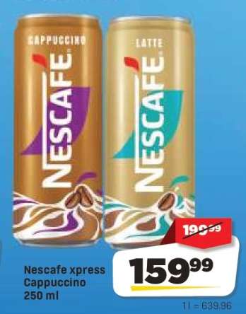 Nescafe xpress Cappuccino 250 ml
