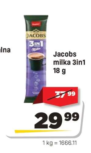 Jacobs milka 3in1 18 g