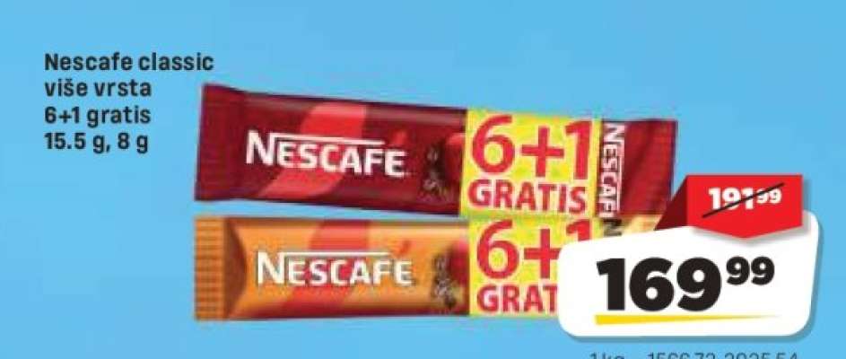Nescafe classic više vrsta