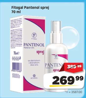 Fitogal Pantenol sprej 70 ml
