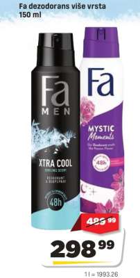 Fa dezodorans više vrsta 150 ml