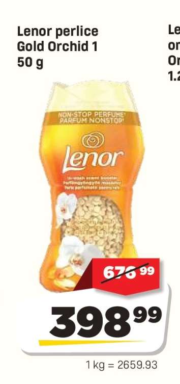 Lenor perlice Gold Orchid 1
