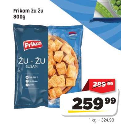 Frikom žu žu 800g