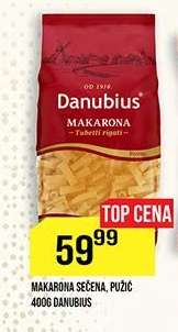 Makarona sečena, pužić 400g Danubius