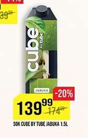 Sok Cube by Tube Jabuka, 1.5L