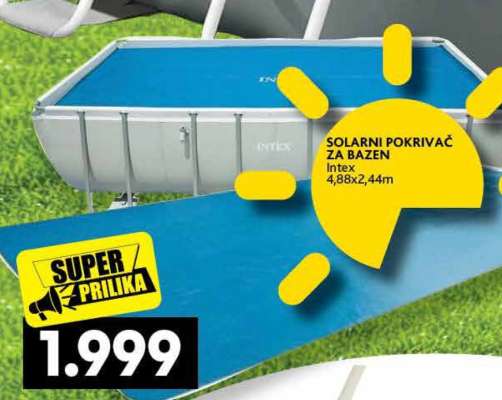 SOLARNI POKRIVAČ ZA BAZEN