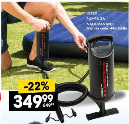 INTEX PUMPA ZA NADUVAVANJE
