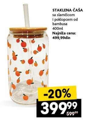 Staklena čaša