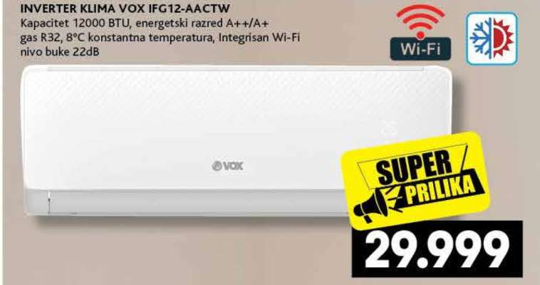 INVERTER KLIMA VOX IFG12-AACTW