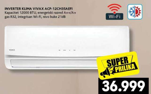 INVERTER KLIMA VIVAX ACP 12CH35AEFI