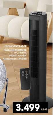 PODNI VENTILATOR MIDEA MFZ302MODK