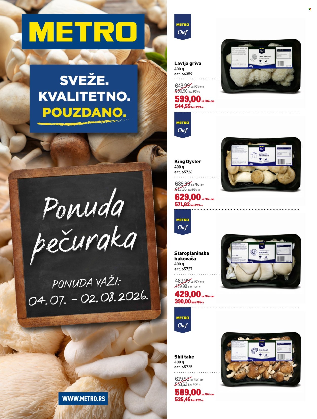 Metro katalog - 04.07.2026 - 02.08.2026. Stranica 1