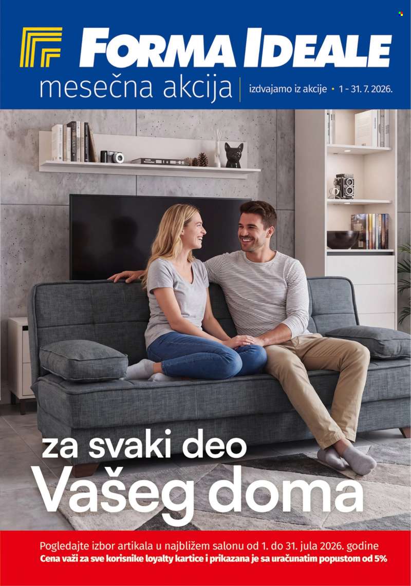 Forma Ideale katalog - 01.07.2026 - 31.07.2026.