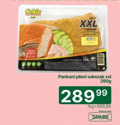 PANIRANI PILEĆI ODREZAK XXL