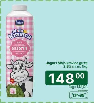 Jogurt Moja Kravica gusti