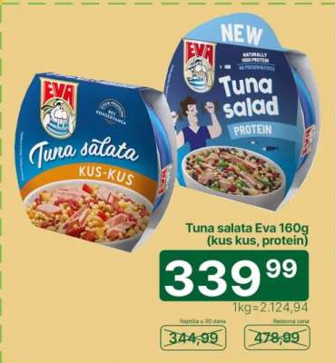 Tuna salata Eva 160g