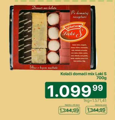 Kolači domaći mix Laki S