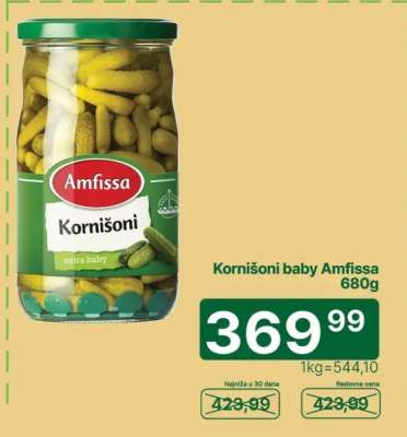 Kornišoni baby Amfissa