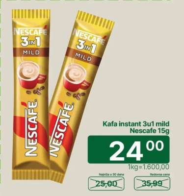 Nescafe 3u1 mild