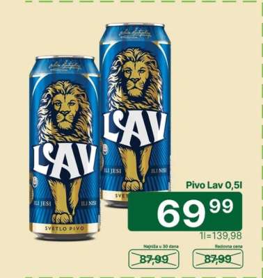 Pivo Lav 0,5l