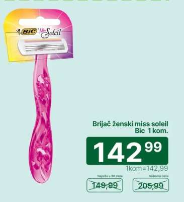 Brijač ženski miss soleil