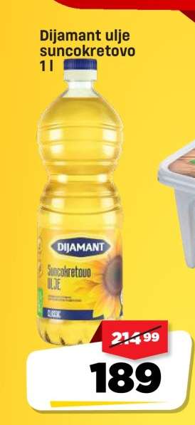 Dijamant ulje suncokretovo 1 l