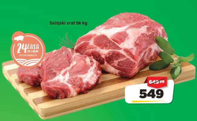 Svinjski vrat bk kg