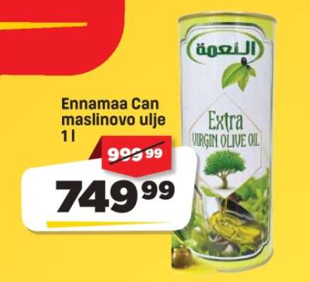 Ennamaa Can maslinovo ulje 1l