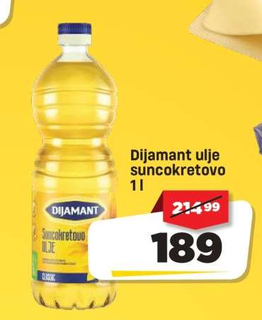 Dijamant ulje suncokretovo 1L