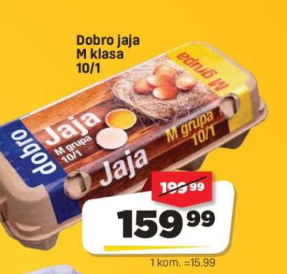 Dobro jaja M klasa 10/1