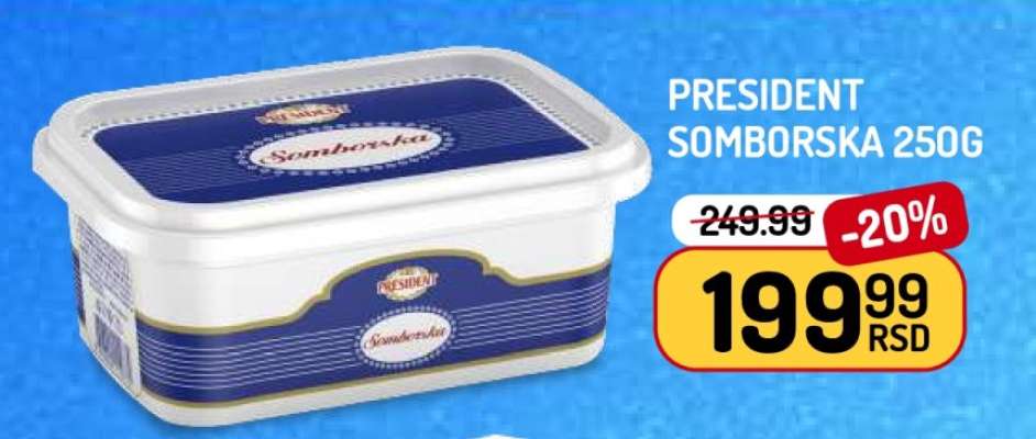 President Somborska 250g