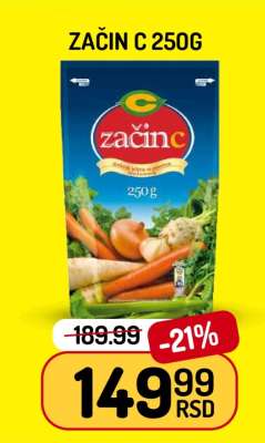 Začin C 250g