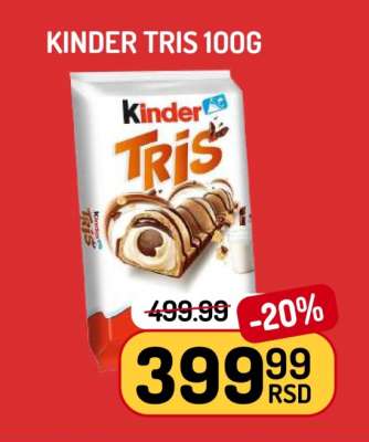 KINDER TRIS 100G