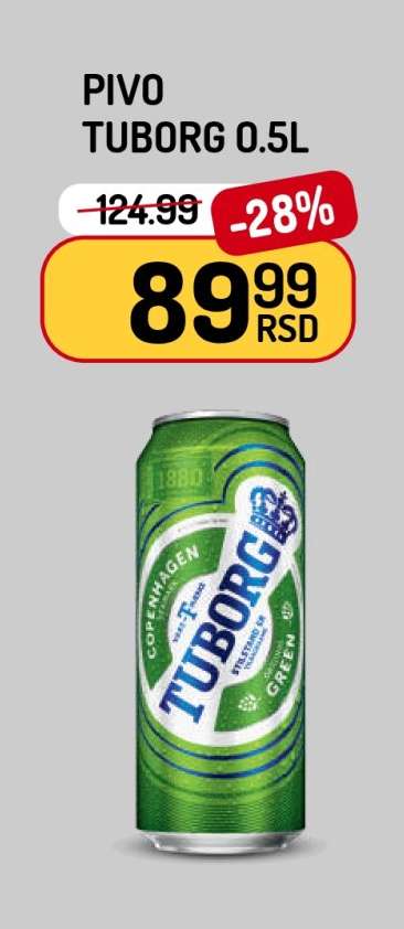 PIVO TUBORG 0,5l