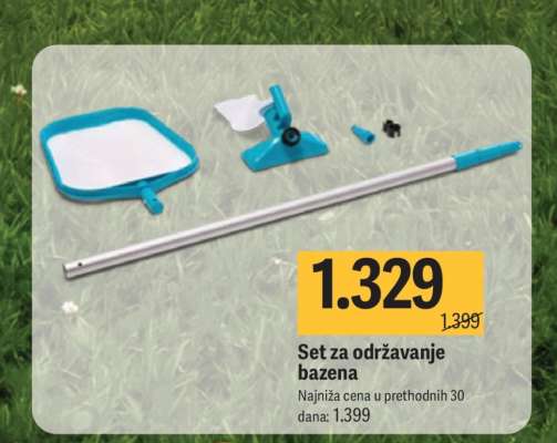 Set za održavanje bazena