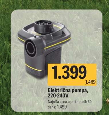 Električna pumpa, 220-240V